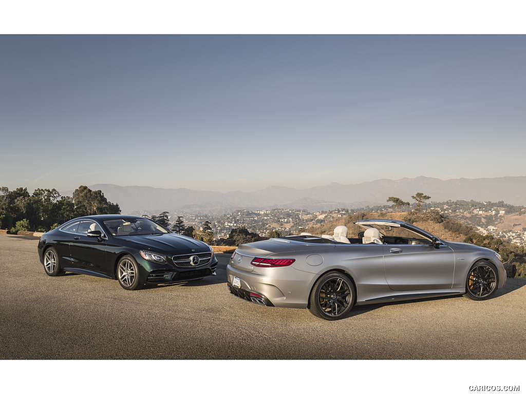 2018 Mercedes-AMG S63 Coupe and Cabrio (US-Spec)