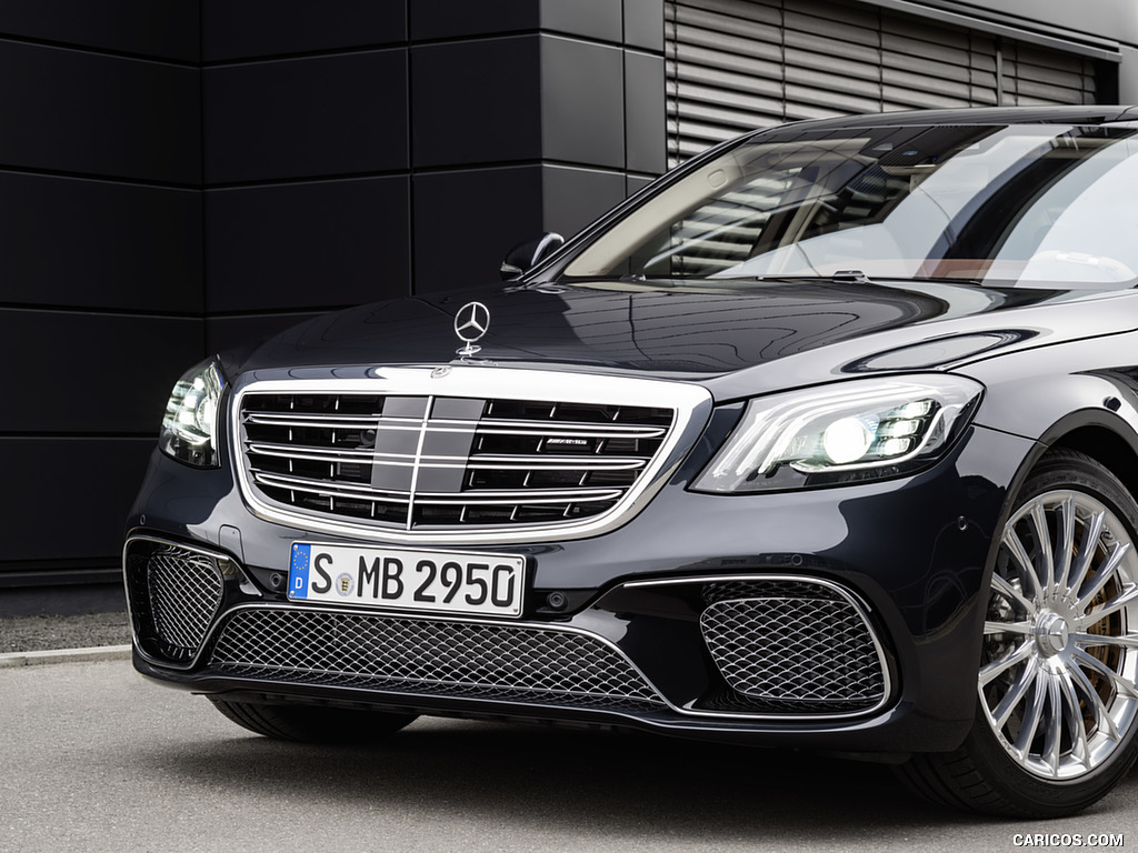 2018 Mercedes-AMG S65 (Color: Anthracite Blue) - Front