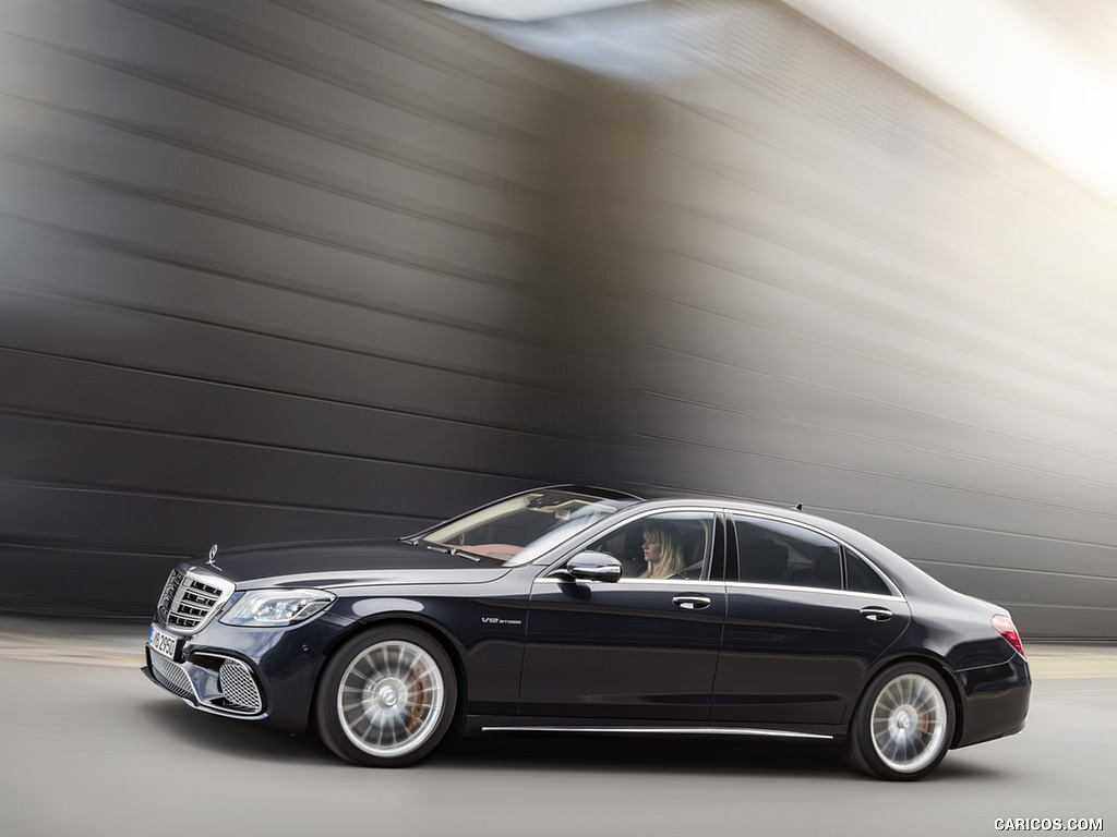 2018 Mercedes-AMG S65 (Color: Anthracite Blue) - Side