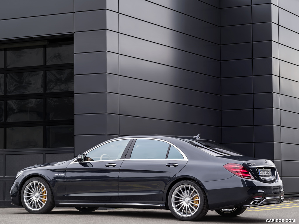 2018 Mercedes-AMG S65 (Color: Anthracite Blue) - Side