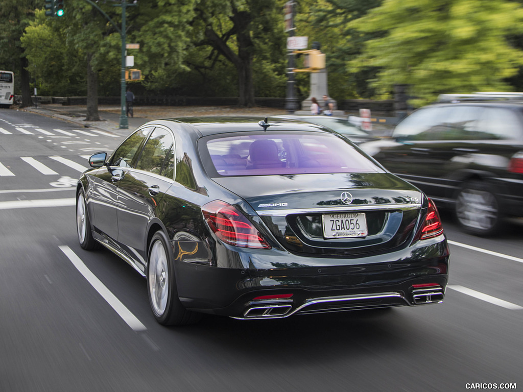 2018 Mercedes-AMG S65 - Rear Three-Quarter