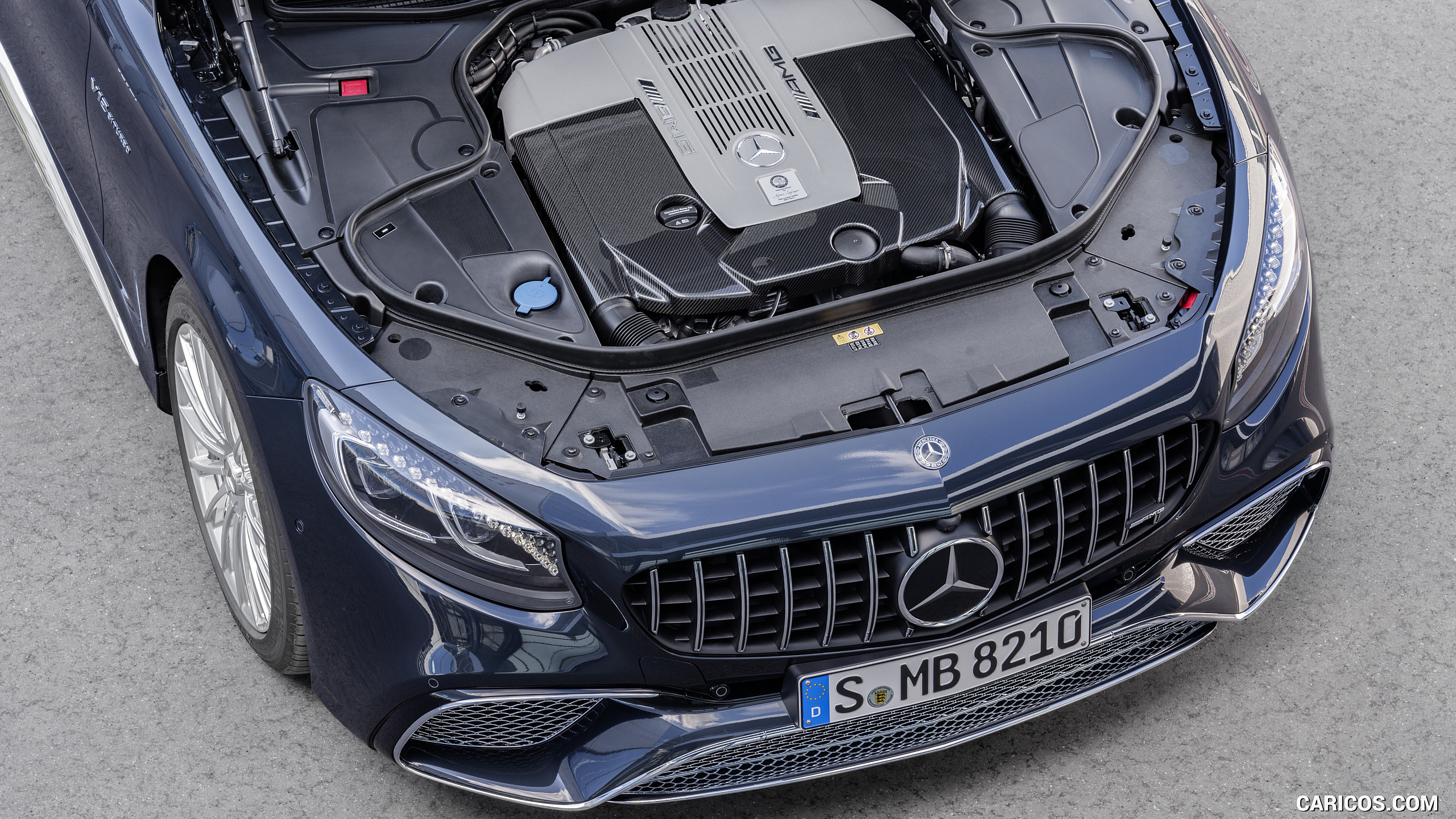 2018 Mercedes-AMG S65 Cabriolet (Color: Anthracite Blue Metallic) - Engine, #13 of 29