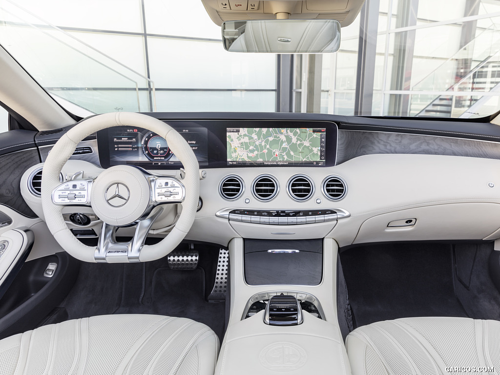 2018 Mercedes-AMG S65 Cabriolet (Color: Anthracite Blue Metallic) - Interior, Cockpit