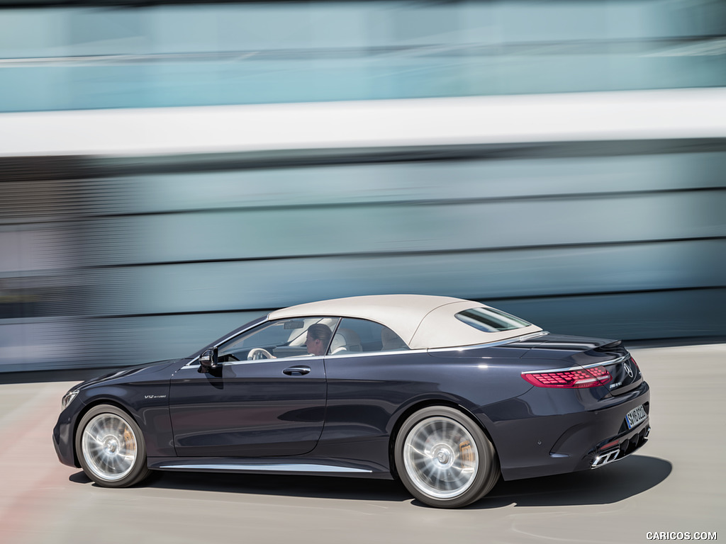 2018 Mercedes-AMG S65 Cabriolet (Color: Anthracite Blue Metallic) - Side