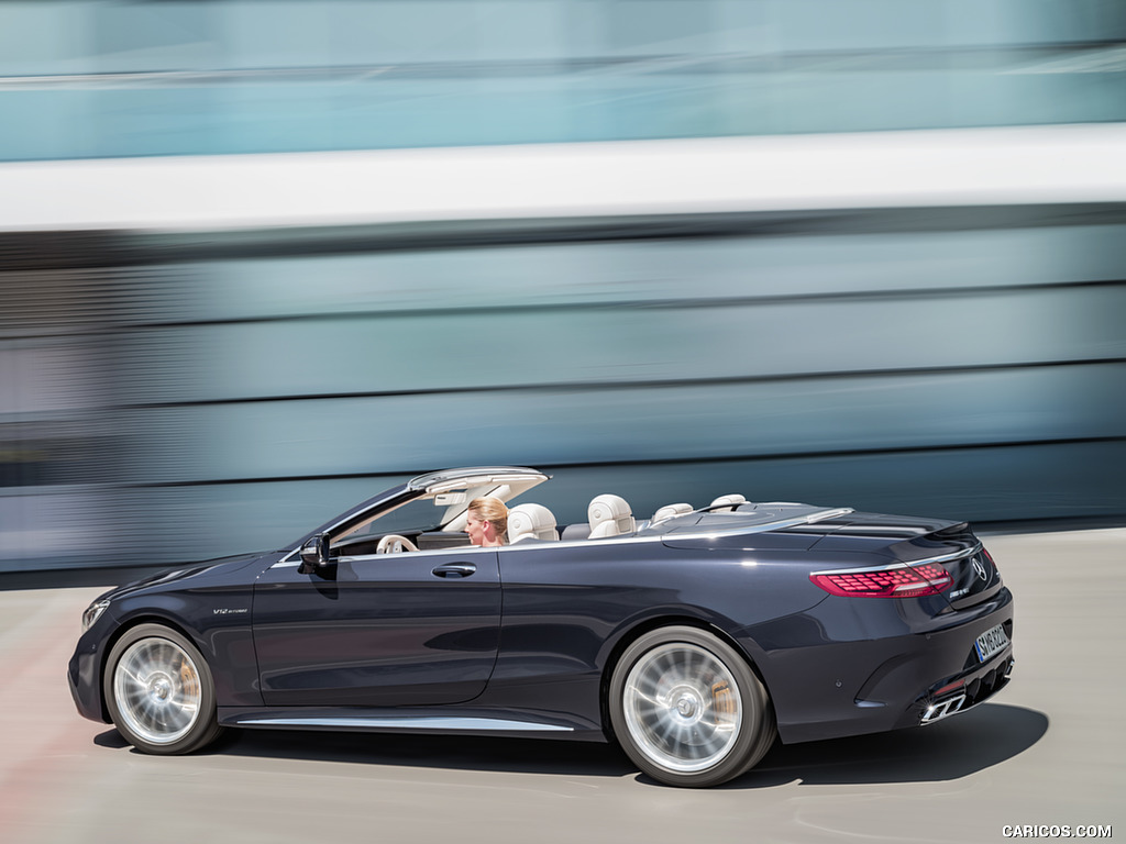 2018 Mercedes-AMG S65 Cabriolet (Color: Anthracite Blue Metallic) - Side