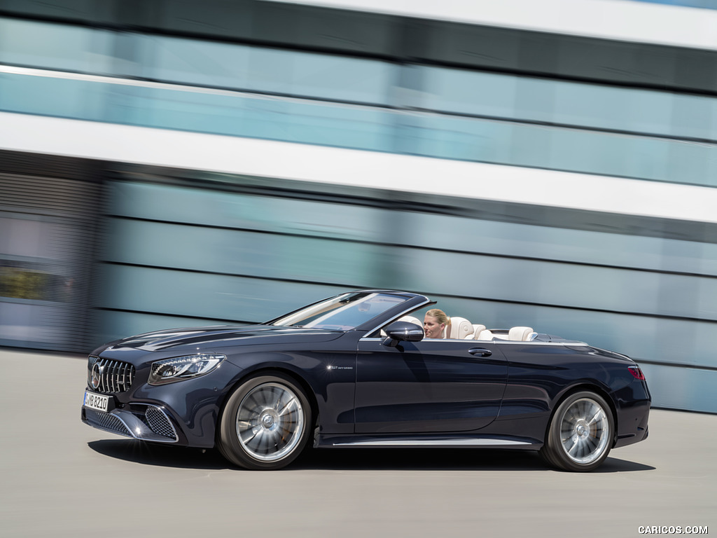 2018 Mercedes-AMG S65 Cabriolet (Color: Anthracite Blue Metallic) - Side