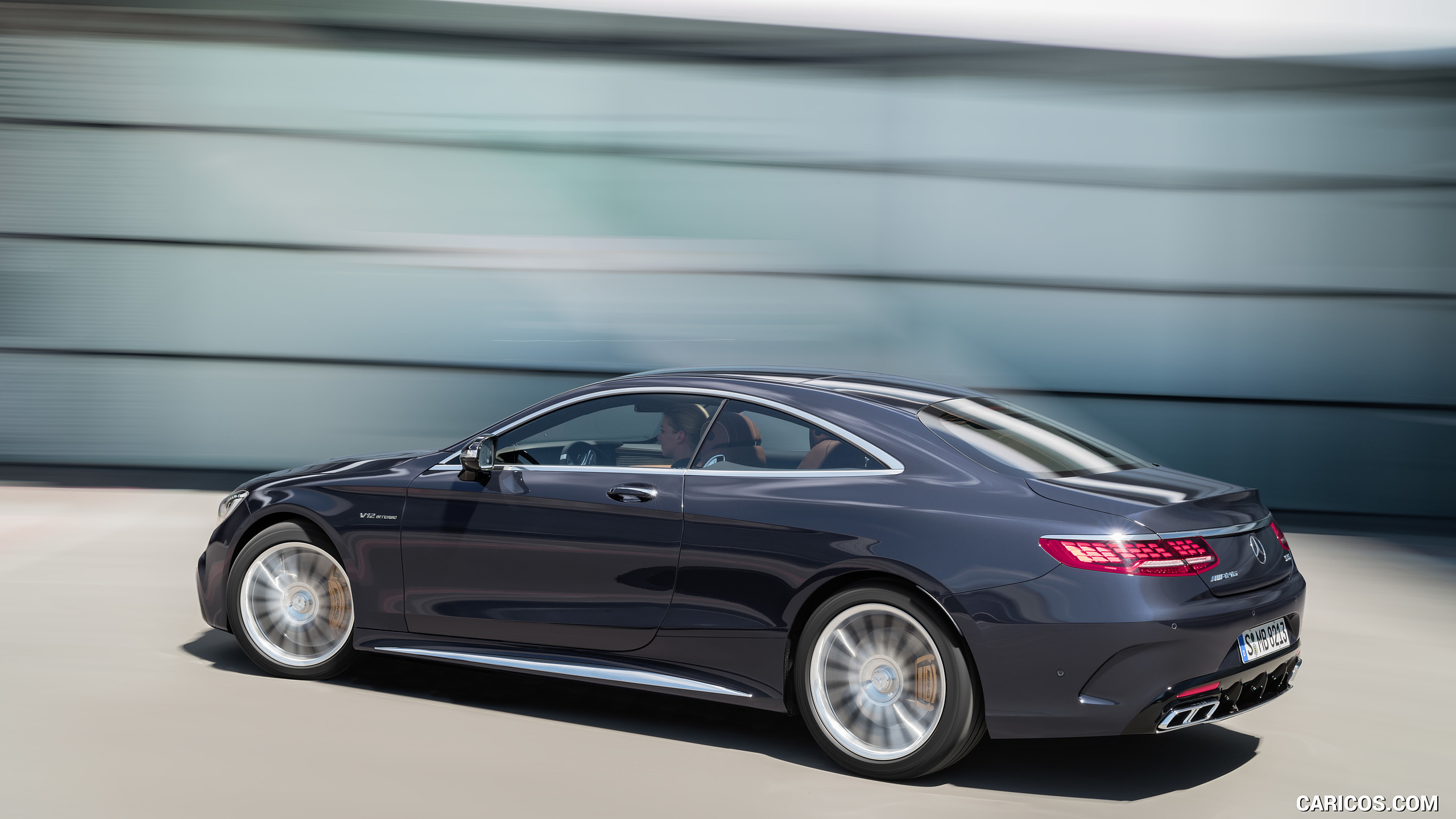 2018 Mercedes-AMG S65 Coupe (Color: Anthracite Blue Metallic) - Side, #21 of 29