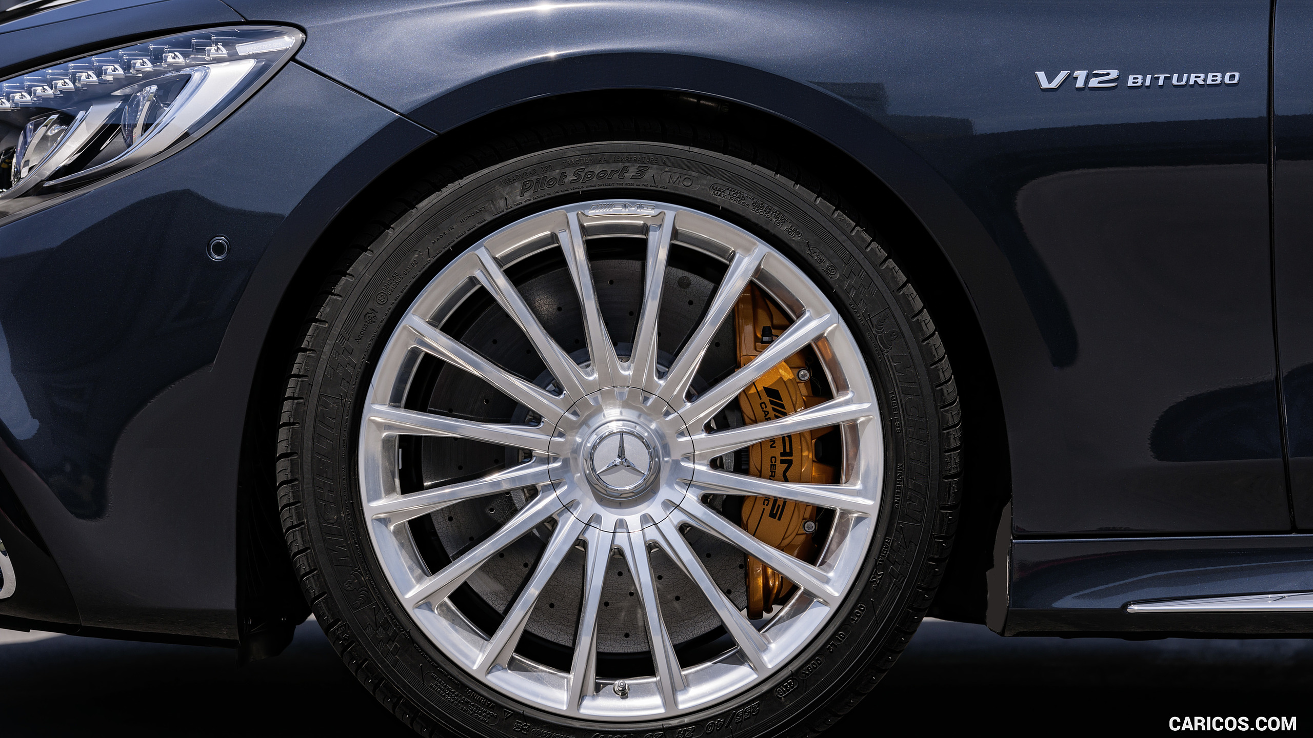 2018 Mercedes-AMG S65 Coupe (Color: Anthracite Blue Metallic) - Wheel, #27 of 29