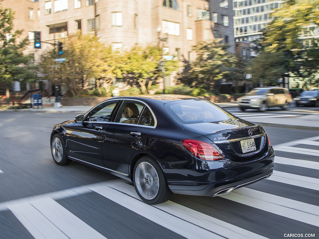 2018 Mercedes-Benz C350e Plug-in-Hybrid (US-Spec) - Rear Three-Quarter