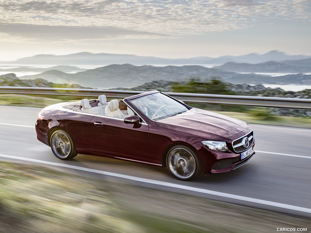 2018 Mercedes-Benz E-Class Cabrio 25th Anniversary Edtion (Color: Rubellite Red Metallic) - Side