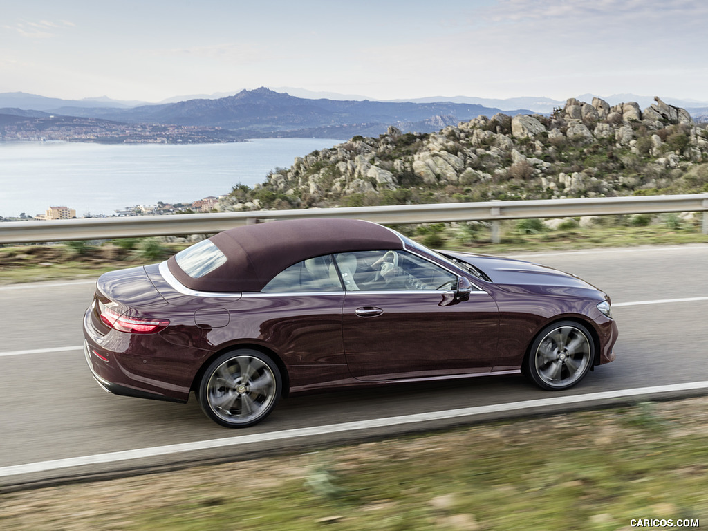 2018 Mercedes-Benz E-Class Cabrio 25th Anniversary Edtion (Color: Rubellite Red Metallic) - Side