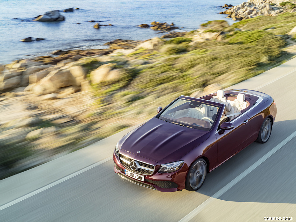 2018 Mercedes-Benz E-Class Cabrio 25th Anniversary Edtion (Color: Rubellite Red Metallic) - Top