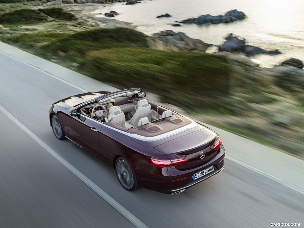 2018 Mercedes-Benz E-Class Cabrio 25th Anniversary Edtion (Color: Rubellite Red Metallic) - Top