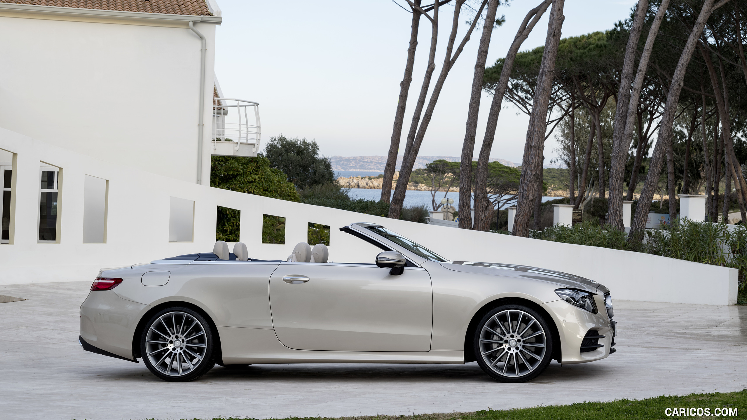 2018 Mercedes-Benz E-Class Cabrio AMG Line (Color: Aragonite Silver ...