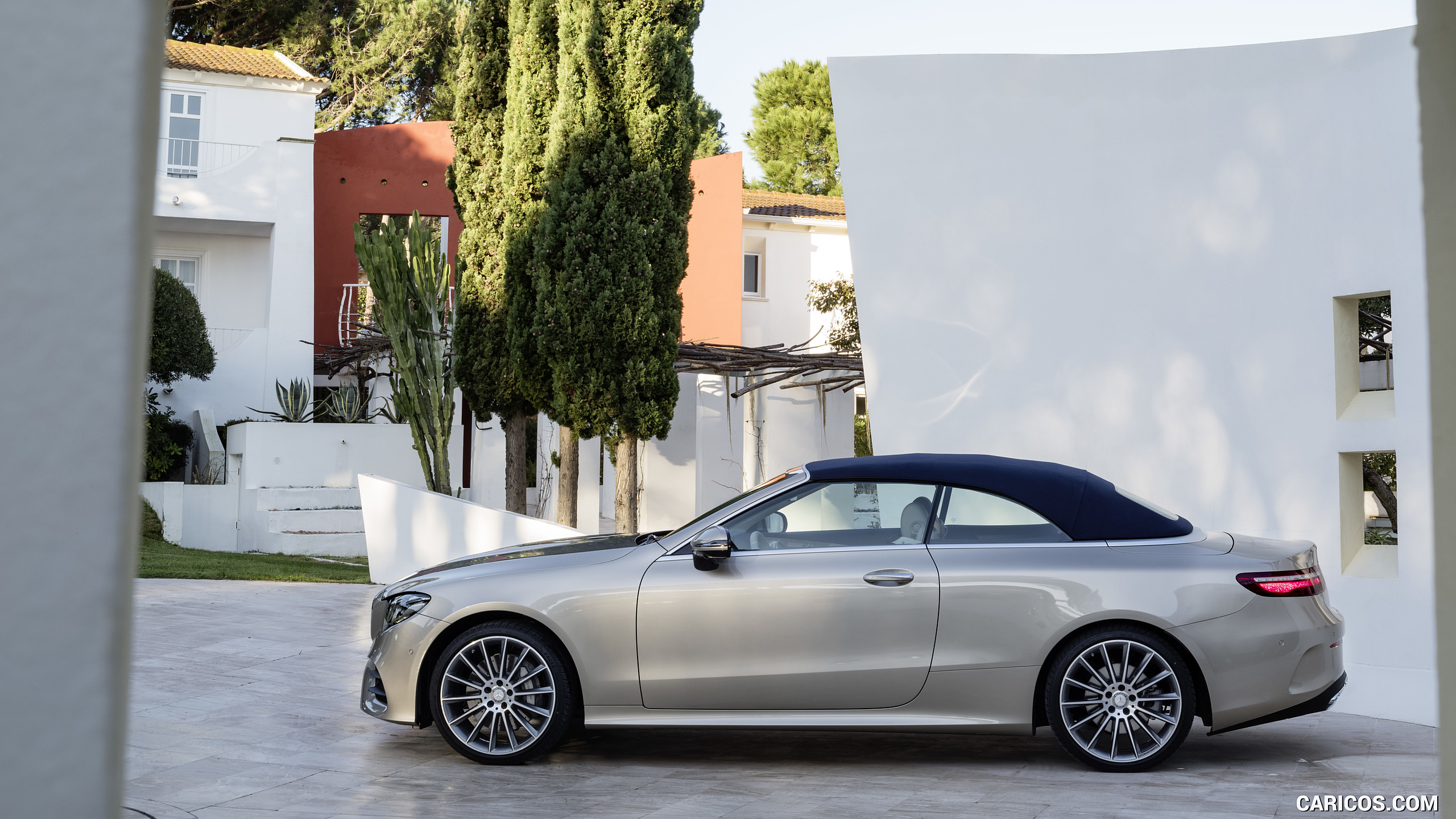 2018 Mercedes-Benz E-Class Cabrio AMG Line (Color: Aragonite Silver ...