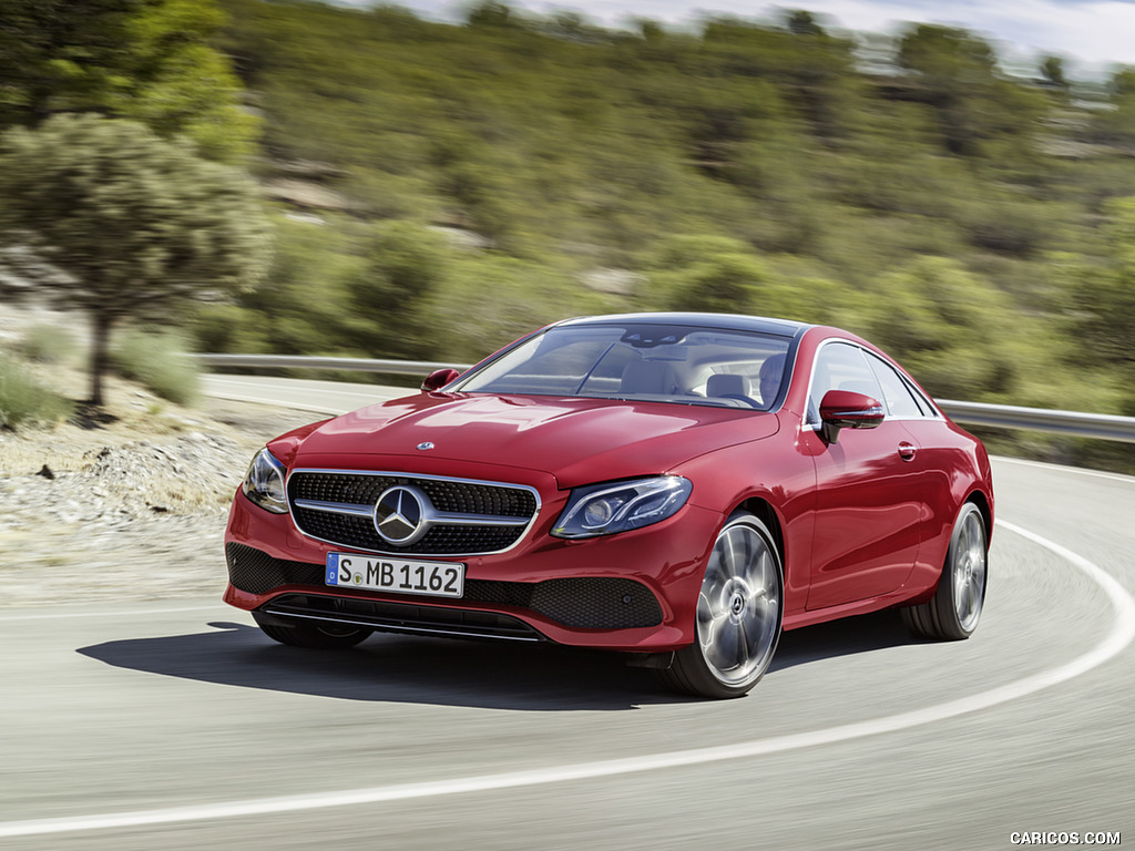 2018 Mercedes-Benz E-Class Coupe (Color: Designo Hyacinth Red Metallic Avantgarde) - Front