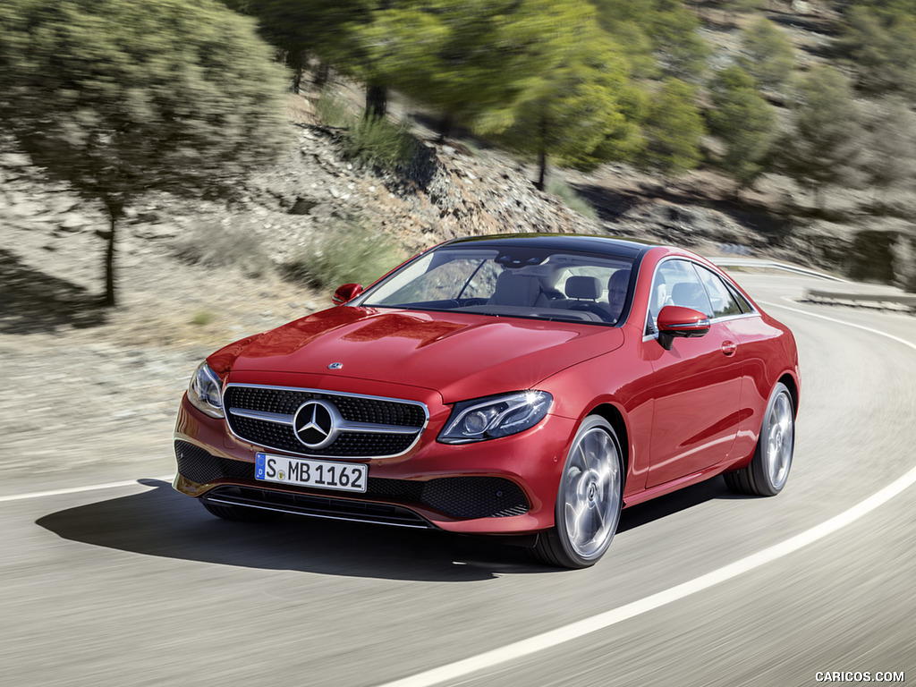 2018 Mercedes-Benz E-Class Coupe (Color: Designo Hyacinth Red Metallic Avantgarde) - Front