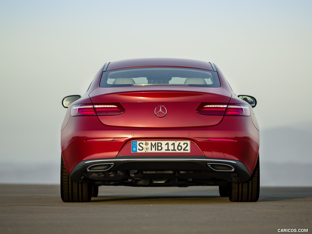 2018 Mercedes-Benz E-Class Coupe (Color: Designo Hyacinth Red Metallic Avantgarde) - Rear