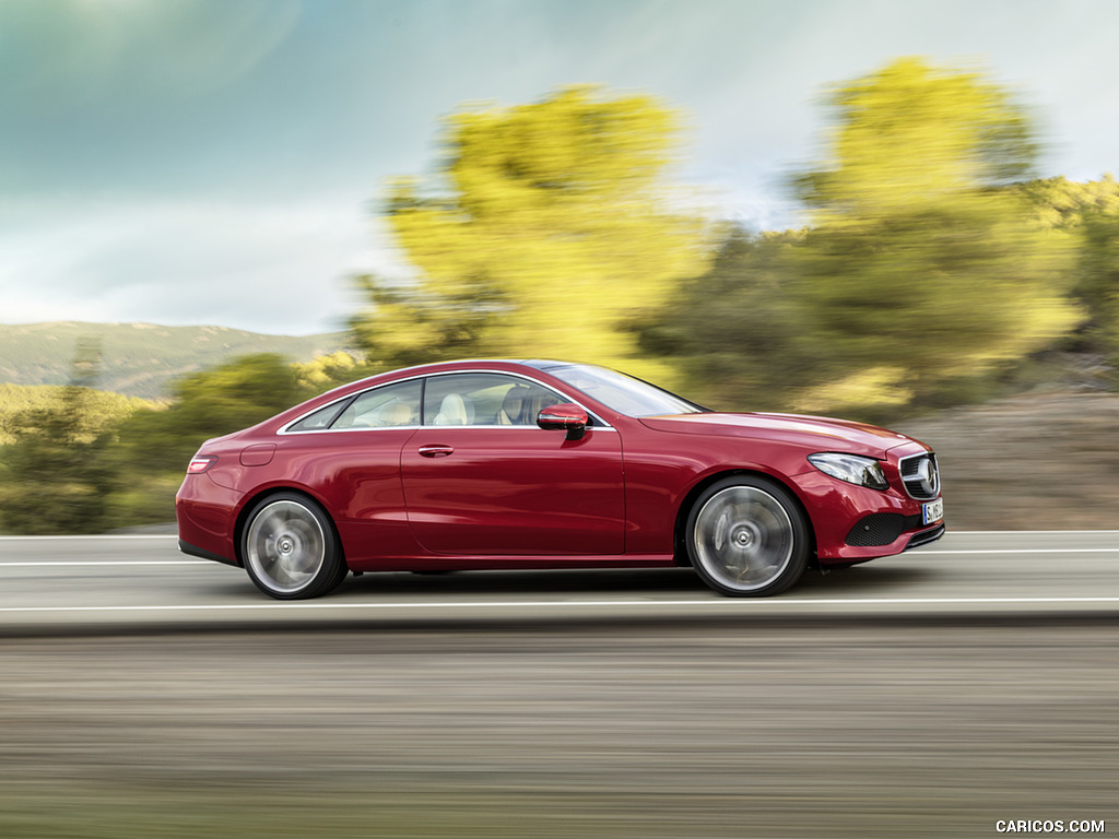 2018 Mercedes-Benz E-Class Coupe (Color: Designo Hyacinth Red Metallic Avantgarde) - Side