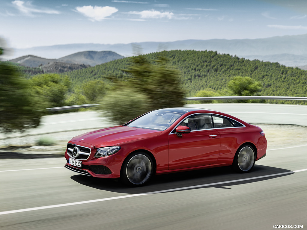 2018 Mercedes-Benz E-Class Coupe (Color: Designo Hyacinth Red Metallic Avantgarde) - Side