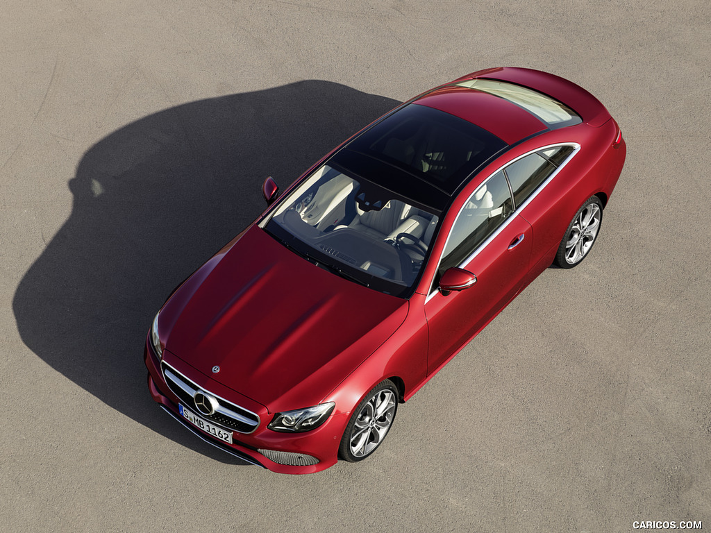 2018 Mercedes-Benz E-Class Coupe (Color: Designo Hyacinth Red Metallic Avantgarde) - Top