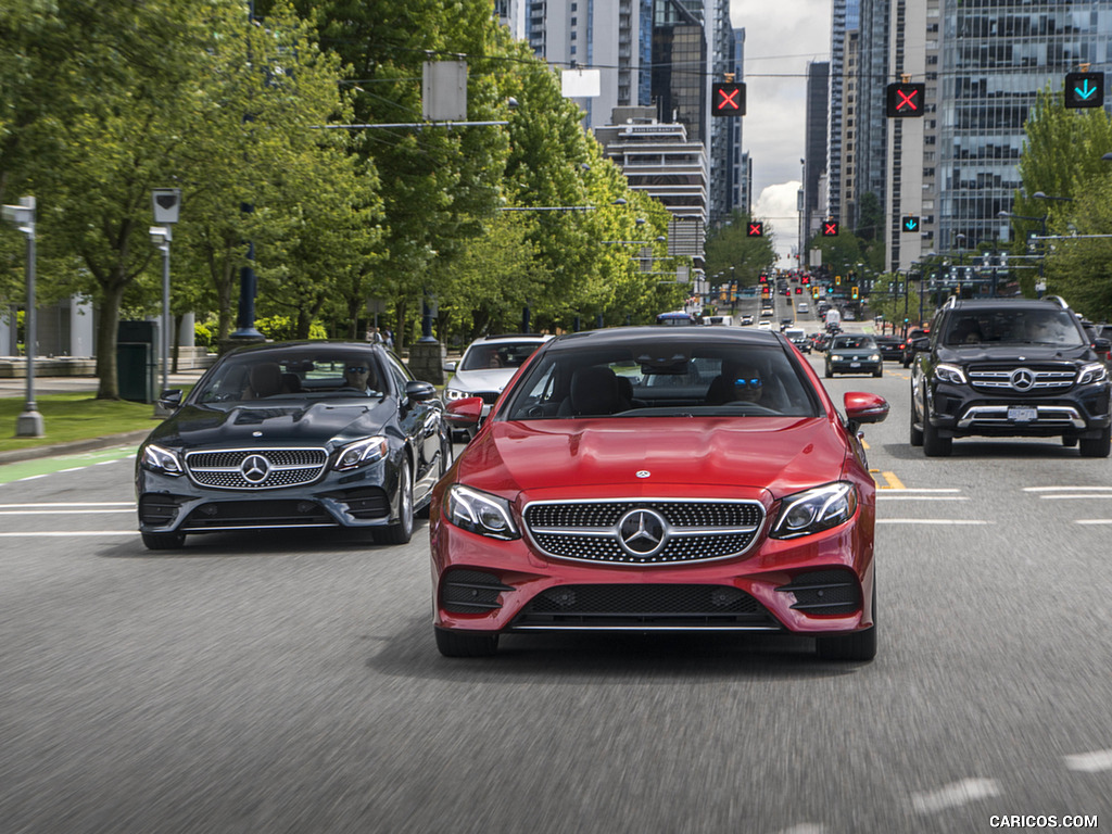 2018 Mercedes-Benz E-Class E400 4MATIC Coupe (US-Spec) - Front