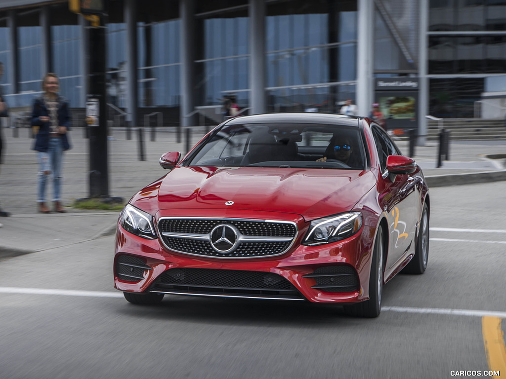 2018 Mercedes-Benz E-Class E400 4MATIC Coupe (US-Spec) - Front