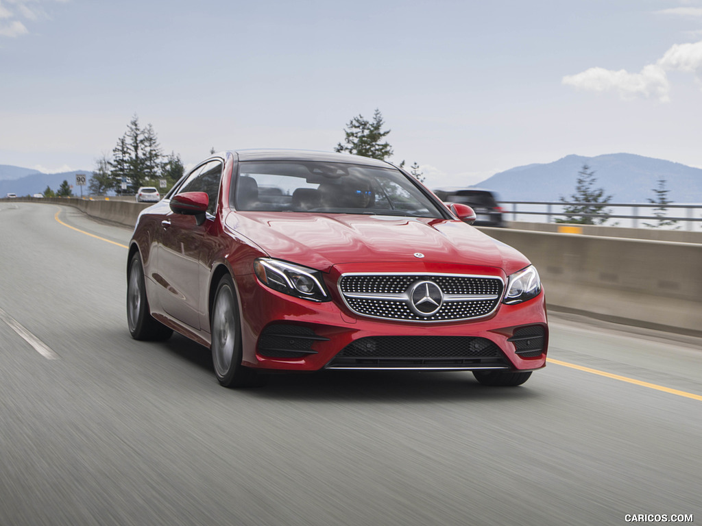 2018 Mercedes-Benz E-Class E400 4MATIC Coupe (US-Spec) - Front