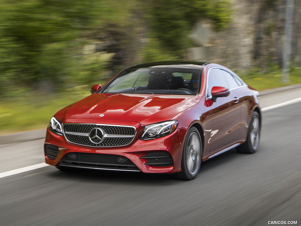 2018 Mercedes-Benz E-Class E400 4MATIC Coupe (US-Spec) - Front