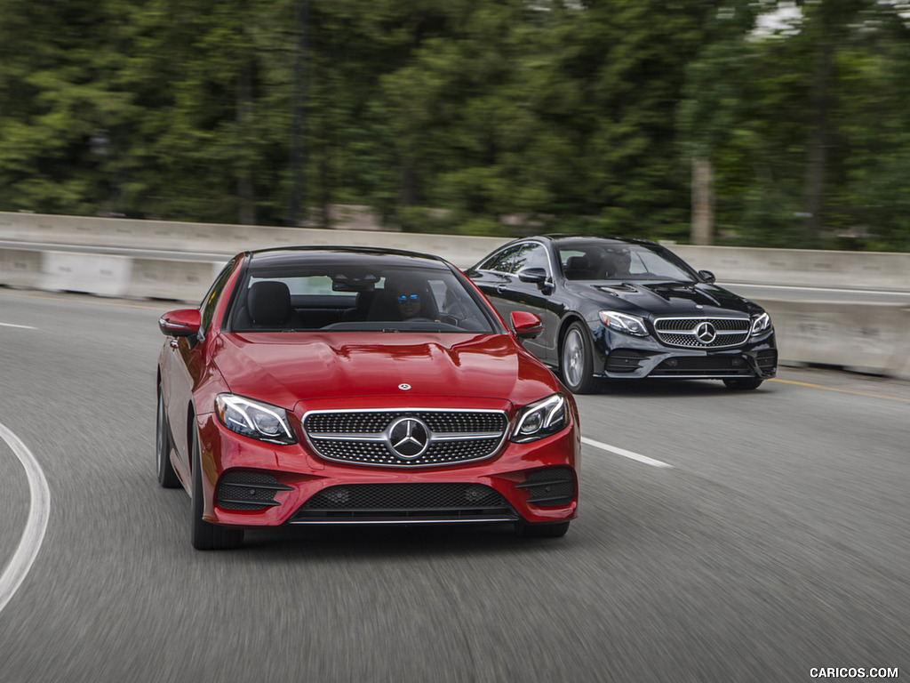 2018 Mercedes-Benz E-Class E400 4MATIC Coupe (US-Spec) - Front