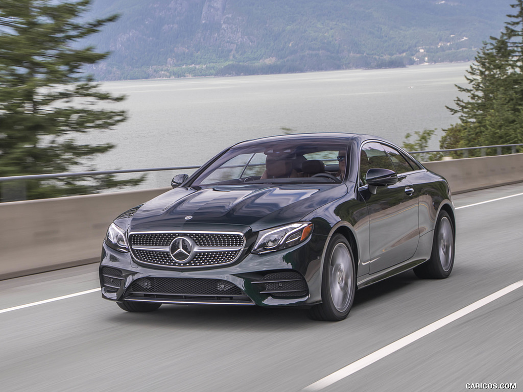 2018 Mercedes-Benz E-Class E400 4MATIC Coupe (US-Spec) - Front