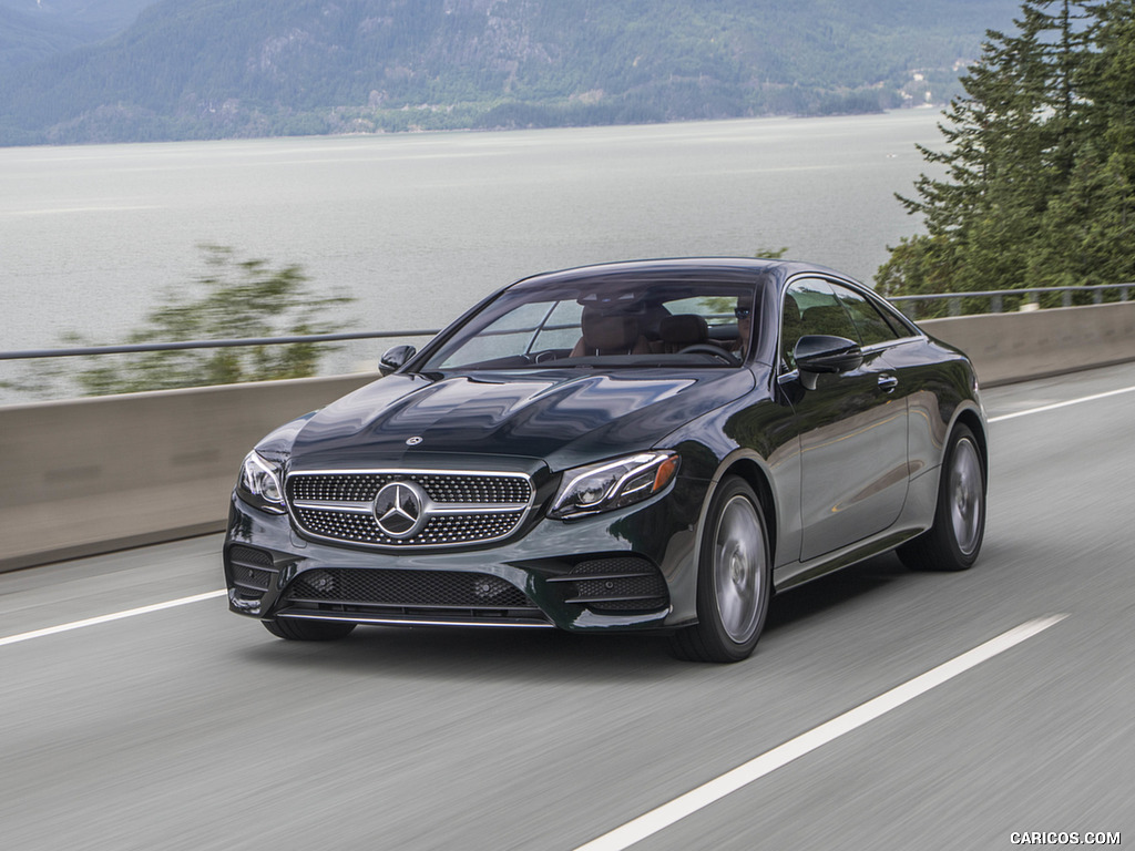 2018 Mercedes-Benz E-Class E400 4MATIC Coupe (US-Spec) - Front