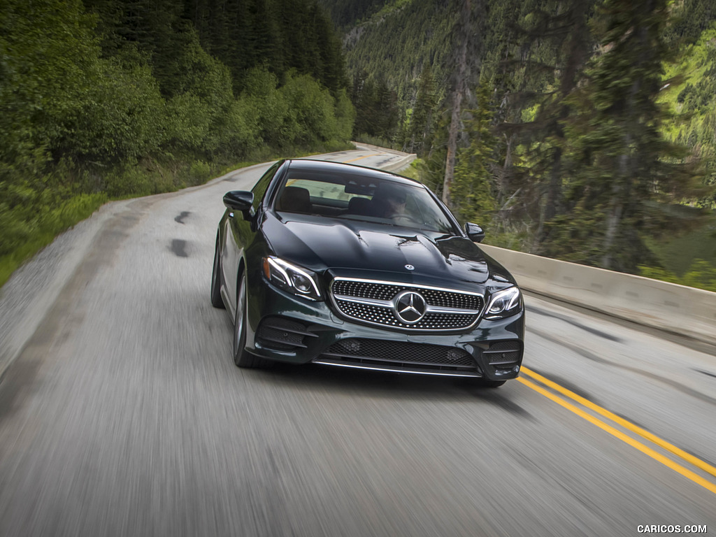 2018 Mercedes-Benz E-Class E400 4MATIC Coupe (US-Spec) - Front