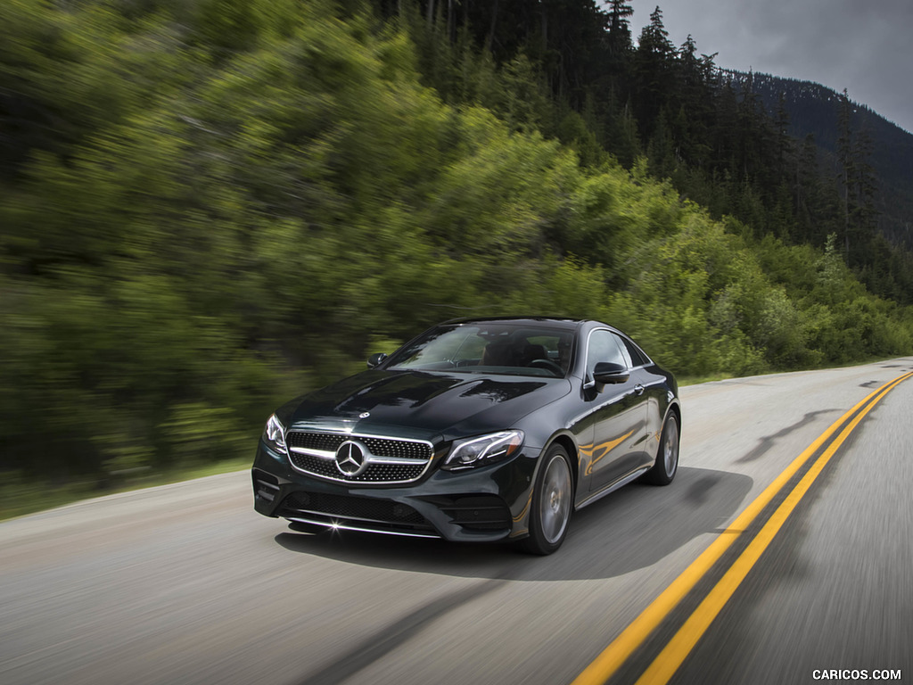 2018 Mercedes-Benz E-Class E400 4MATIC Coupe (US-Spec) - Front