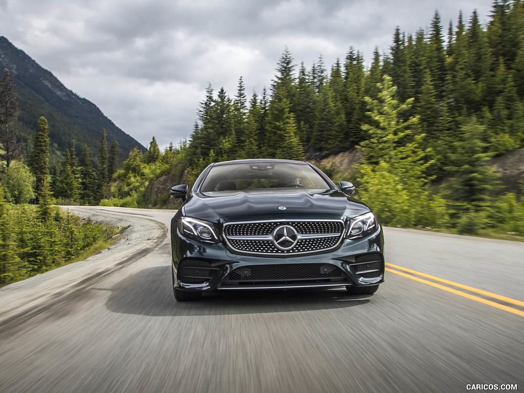 2018 Mercedes-Benz E-Class E400 4MATIC Coupe (US-Spec) - Front