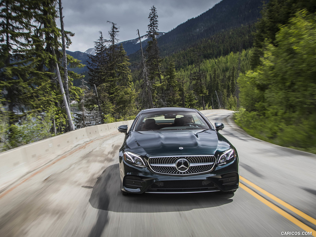 2018 Mercedes-Benz E-Class E400 4MATIC Coupe (US-Spec) - Front