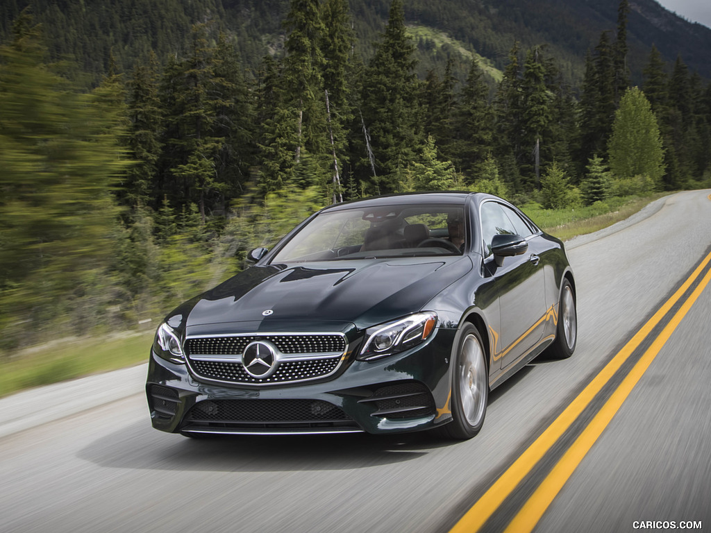 2018 Mercedes-Benz E-Class E400 4MATIC Coupe (US-Spec) - Front