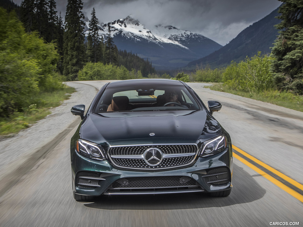 2018 Mercedes-Benz E-Class E400 4MATIC Coupe (US-Spec) - Front