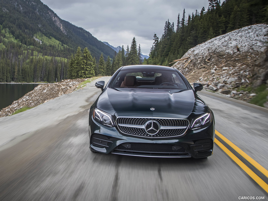 2018 Mercedes-Benz E-Class E400 4MATIC Coupe (US-Spec) - Front