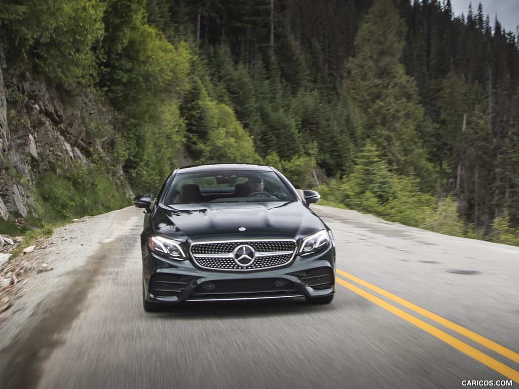 2018 Mercedes-Benz E-Class E400 4MATIC Coupe (US-Spec) - Front