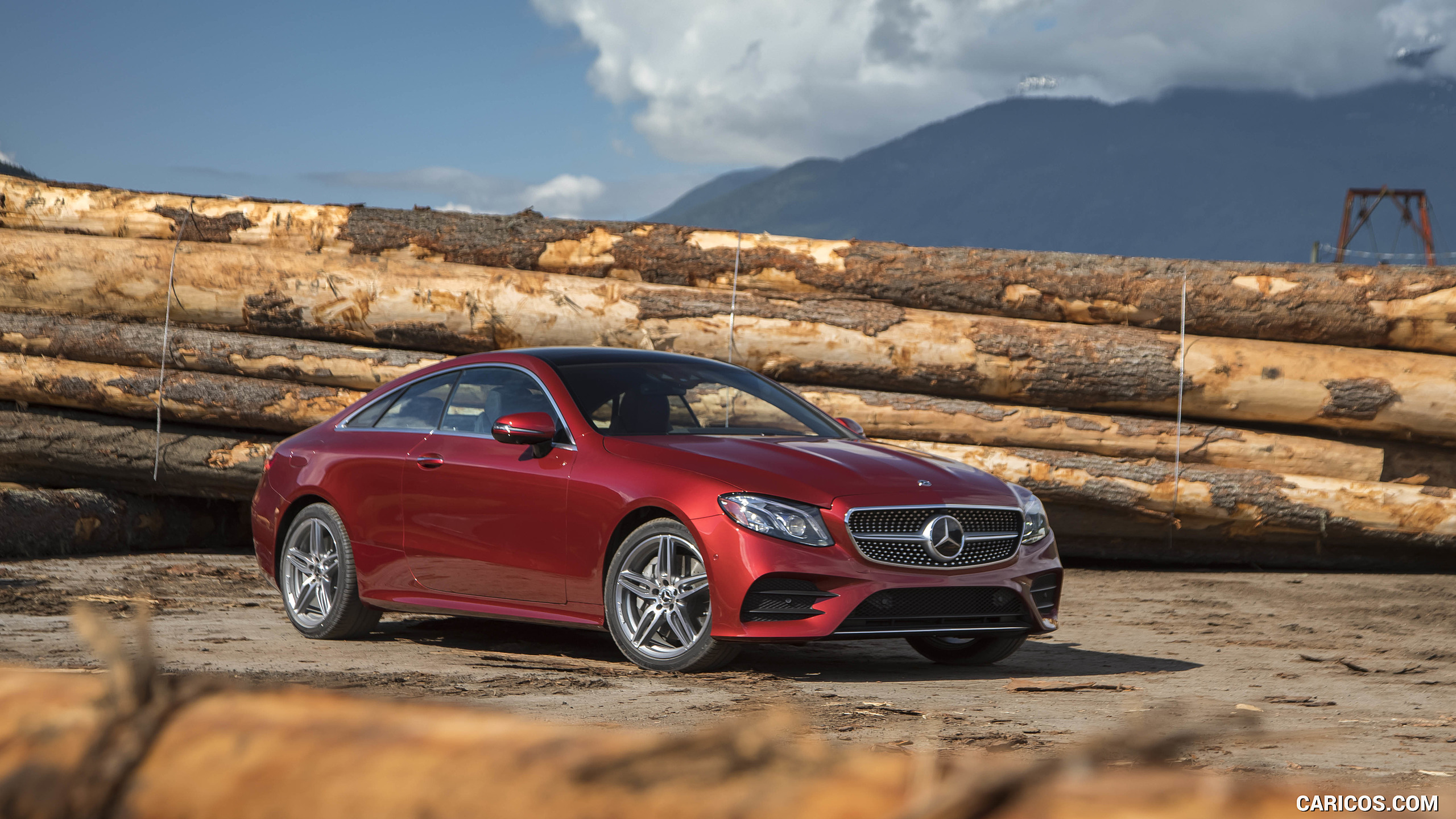 2018 Mercedes-Benz E-Class E400 4MATIC Coupe (US-Spec) - Front Three ...