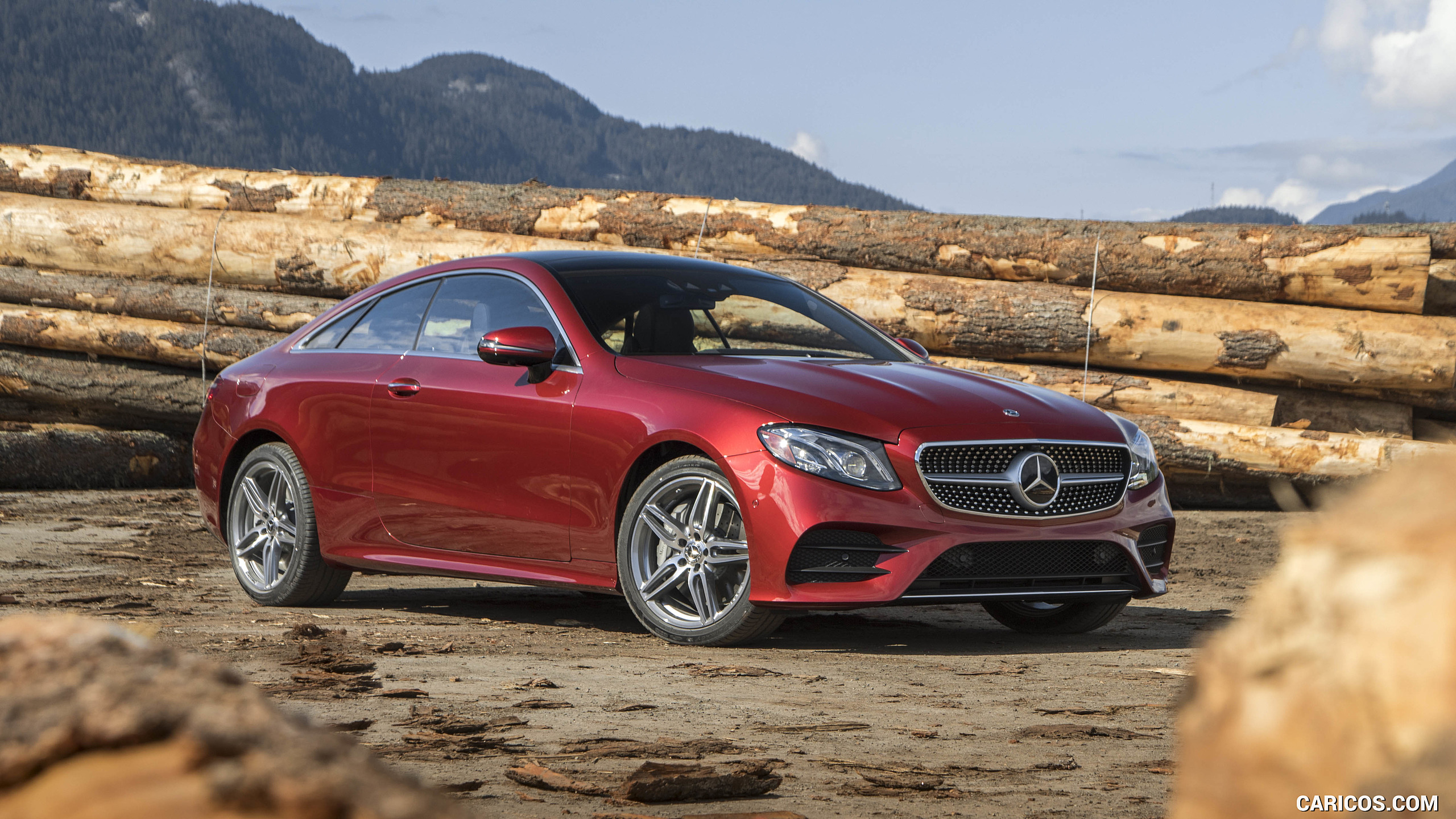 2018 Mercedes-Benz E-Class E400 4MATIC Coupe (US-Spec) - Front Three ...