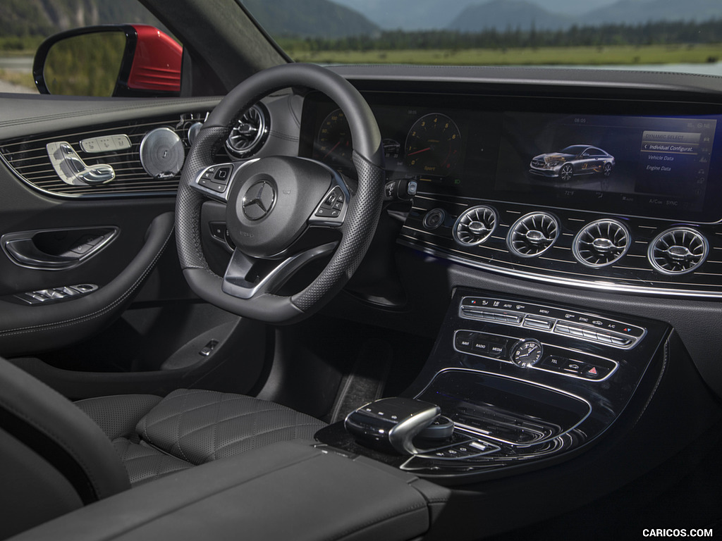 2018 Mercedes-Benz E-Class E400 4MATIC Coupe (US-Spec) - Interior