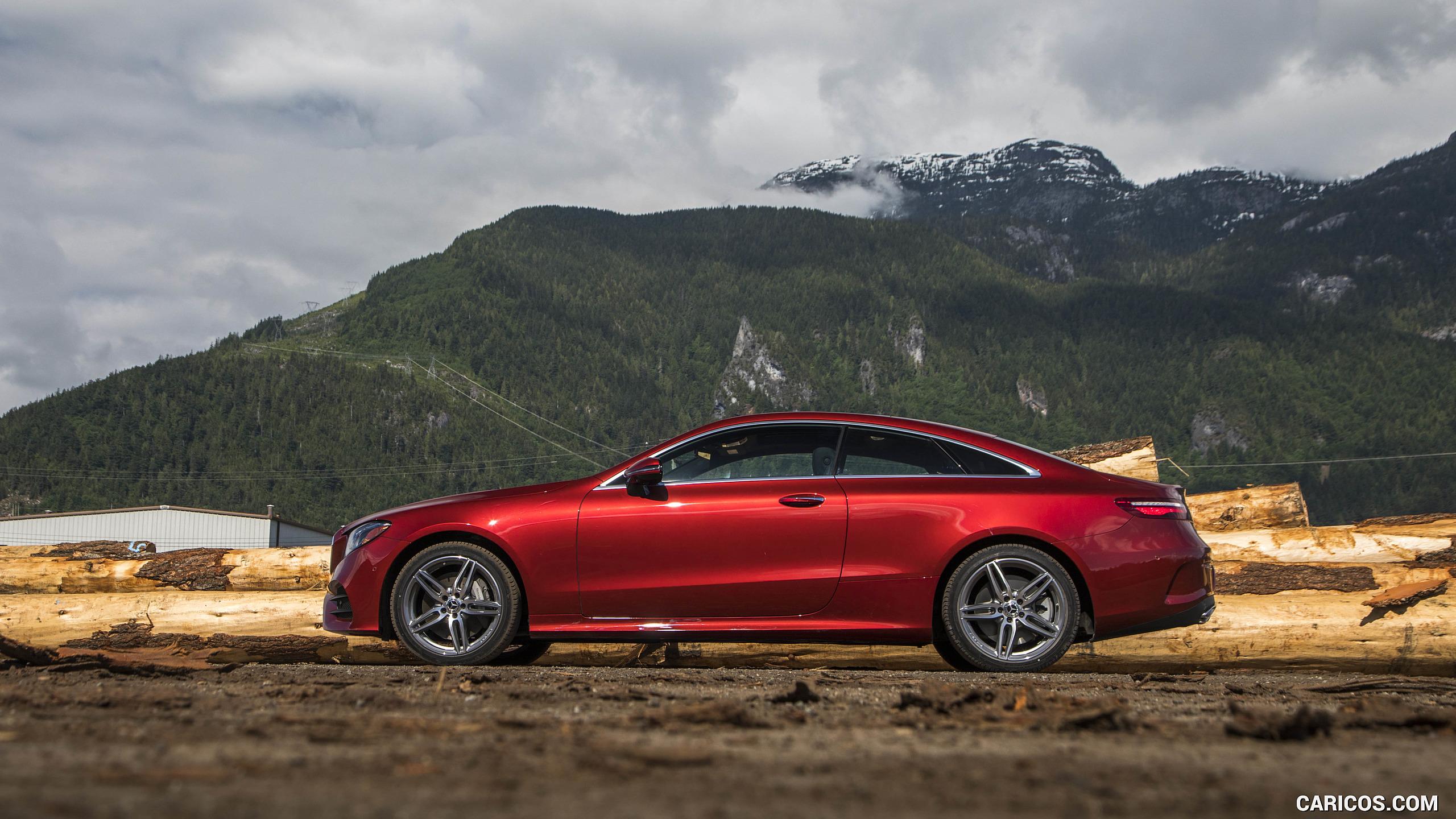 2018 Mercedes-Benz E-Class E400 4MATIC Coupe (US-Spec) - Side | Caricos