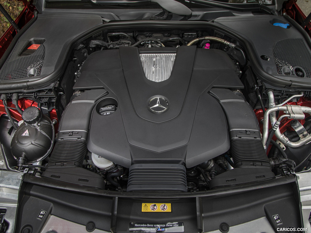 2018 Mercedes-Benz E-Class E400 Cabrio (US-Spec) - Engine