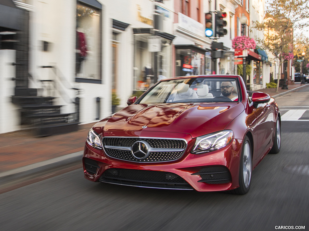 2018 Mercedes-Benz E-Class E400 Cabrio (US-Spec) - Front