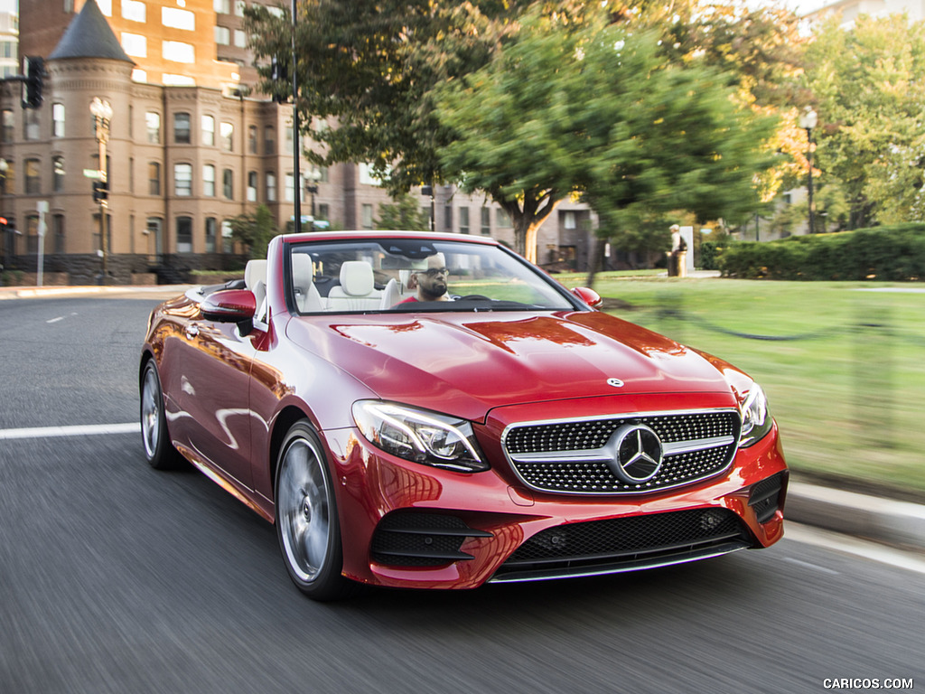 2018 Mercedes-Benz E-Class E400 Cabrio (US-Spec) - Front