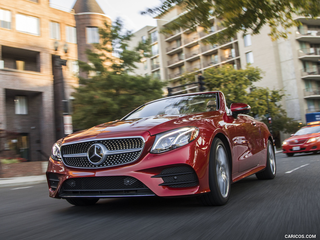 2018 Mercedes-Benz E-Class E400 Cabrio (US-Spec) - Front