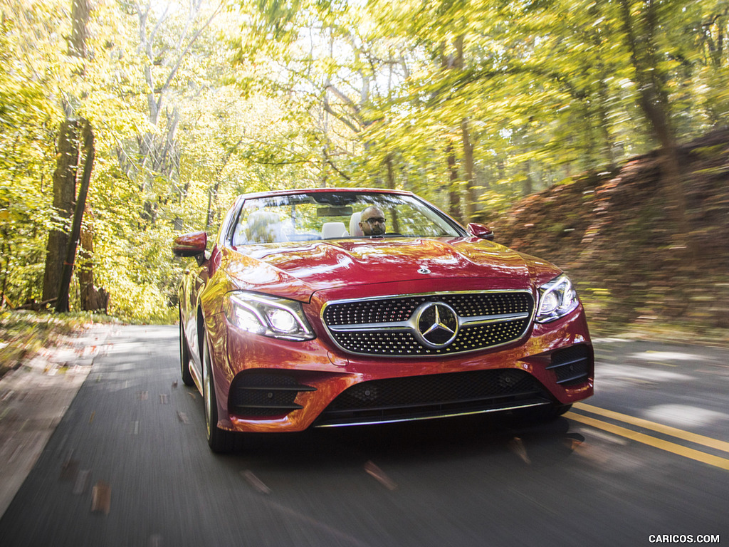 2018 Mercedes-Benz E-Class E400 Cabrio (US-Spec) - Front