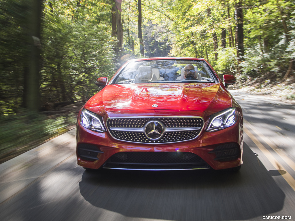 2018 Mercedes-Benz E-Class E400 Cabrio (US-Spec) - Front